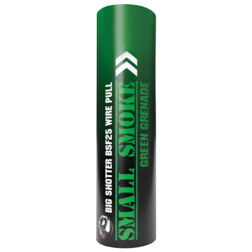 Smoke bombs green