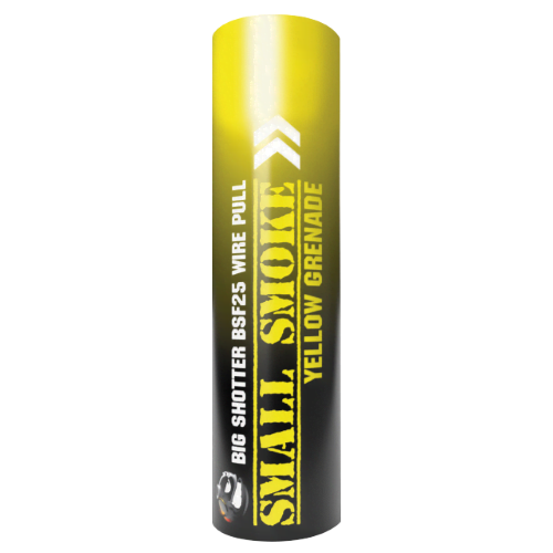 Yellow smoke bomb UK