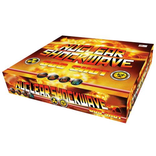 Shockwave compound cake firework